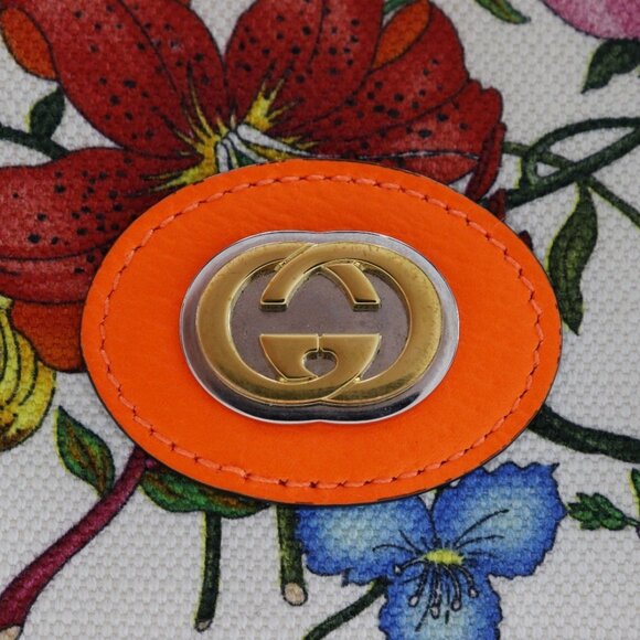 GUCCI Authentic Orange Leather Shoulder Bag - Picture 10 of 13